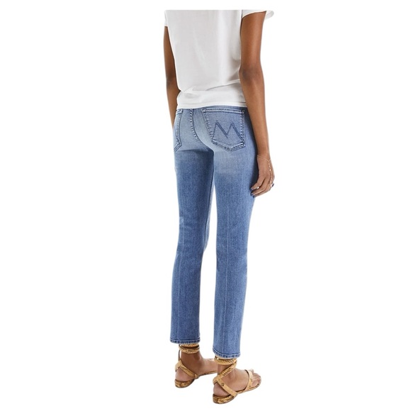 MOTHER Classic Indigo Straight Leg Jeans - Picture 3 of 14